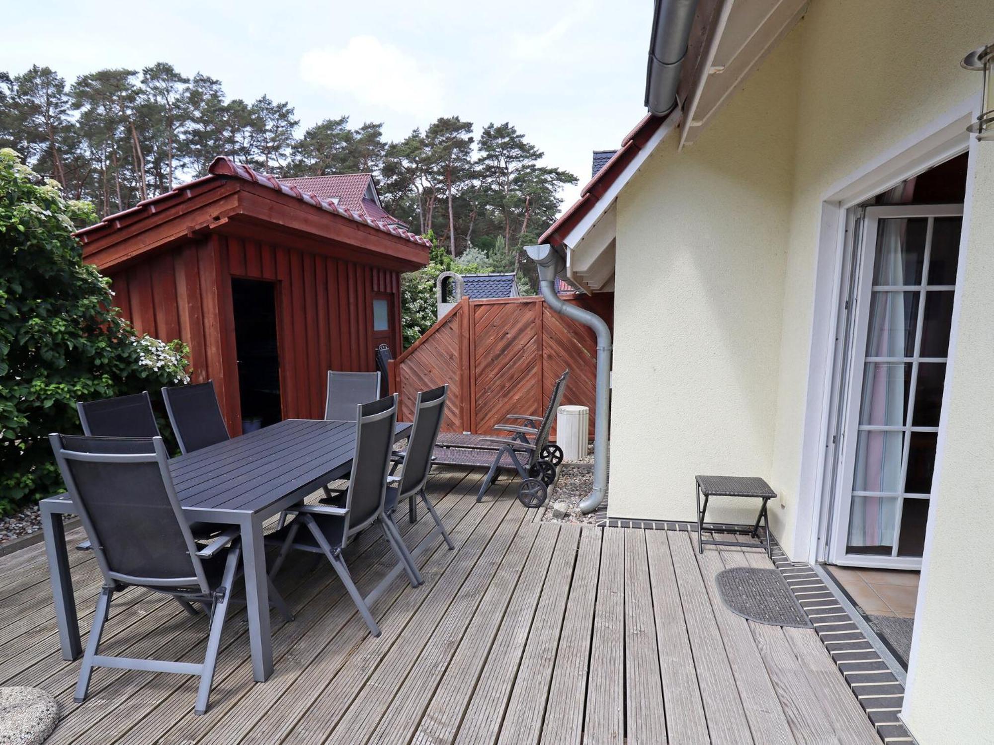 Semi-Detached House Bernsteinhaus Ii, Trassenheide Villa Exterior photo